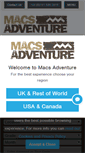 Mobile Screenshot of macsadventure.com